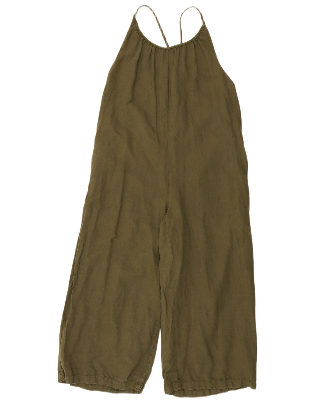 Salopetă fără mâneci pentru femei Zara UK 10 Small Khaki