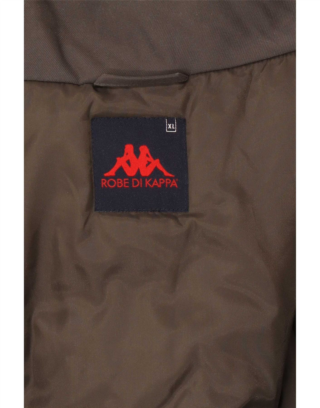 Jachetă de vânt pentru bărbați Kappa UK 42 XL Kaki Poliamidă