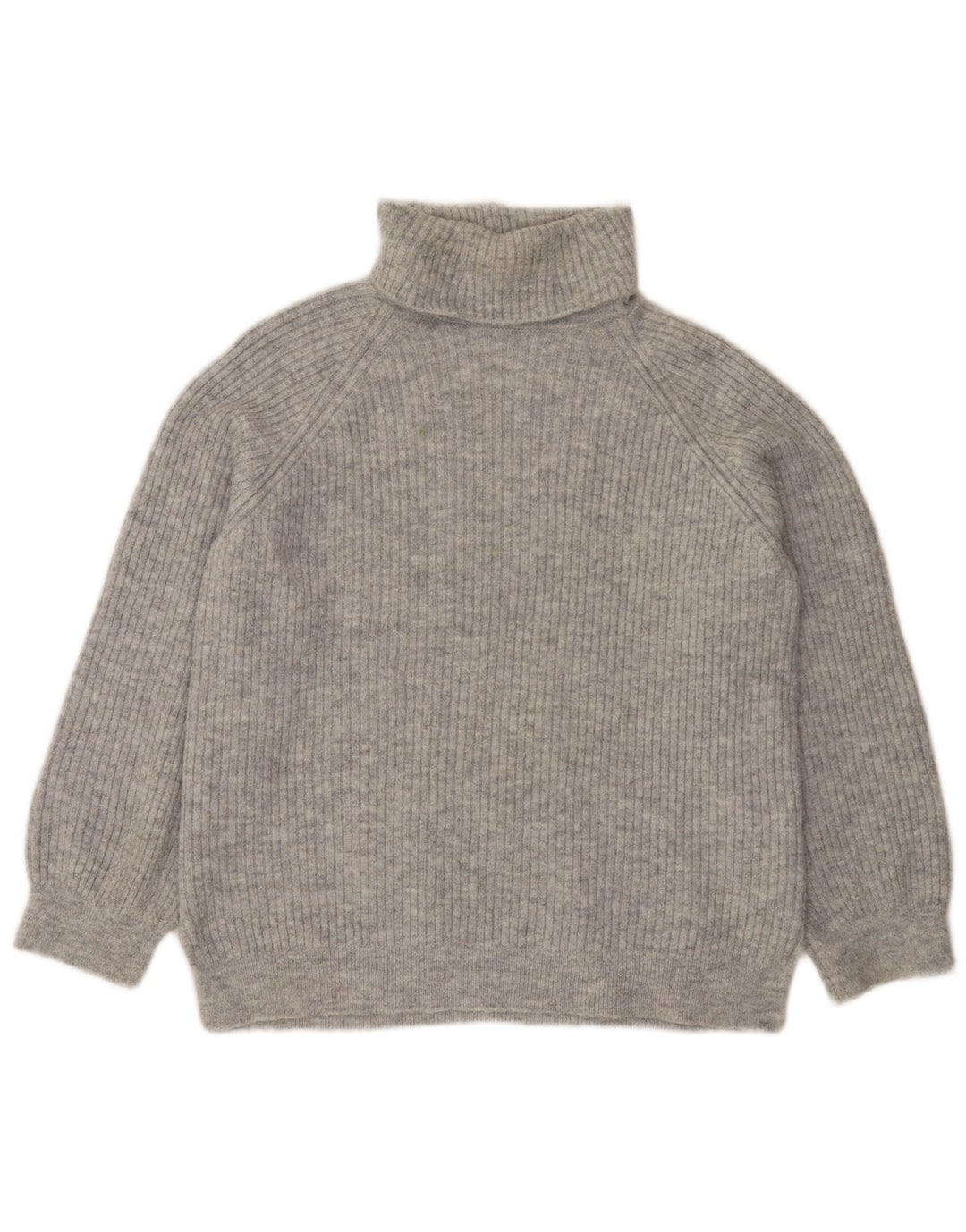 Marks & Spencer Pulover cu gât rulat pentru femei UK 14 Medium Gri Acrilic