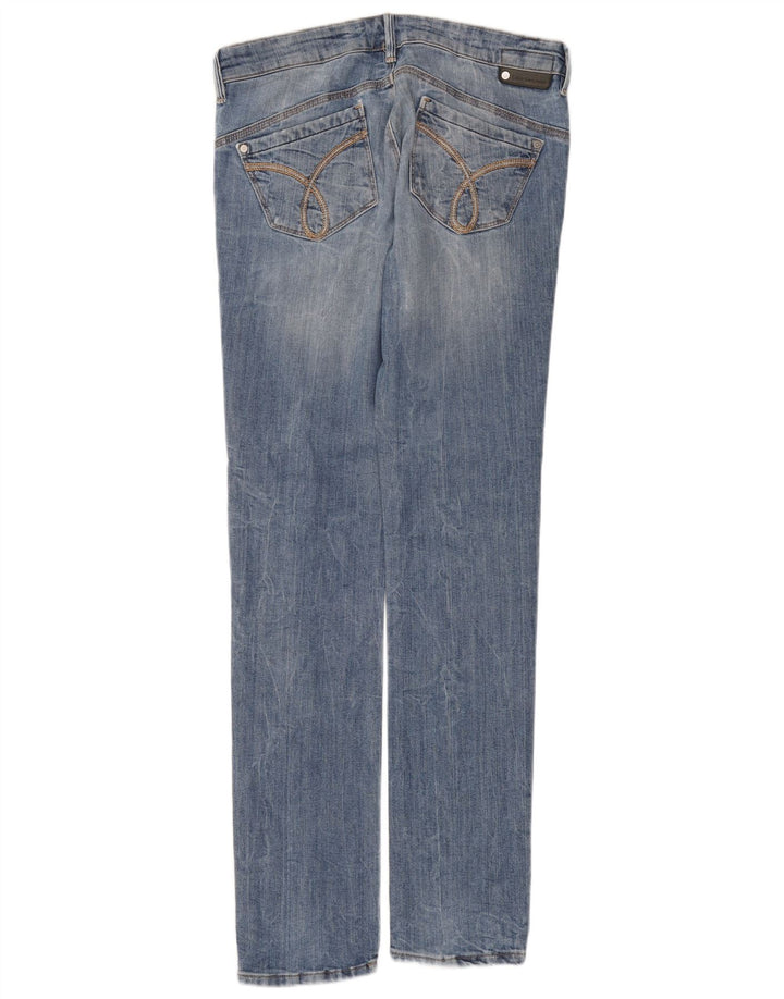 Blugi skinny pentru femei Calvin Klein W30 L33 albastru