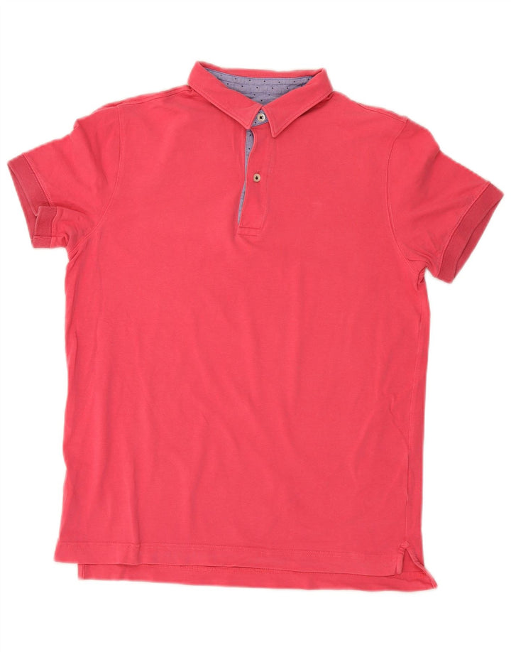 Tricou polo Massimo Dutti pentru bărbați, roz mic