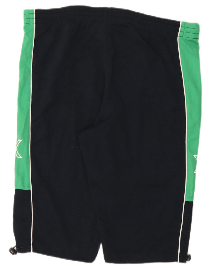 Pantaloni scurți sport grafic UMBRO pentru bărbați, poliester color bloc mediu, albastru marin