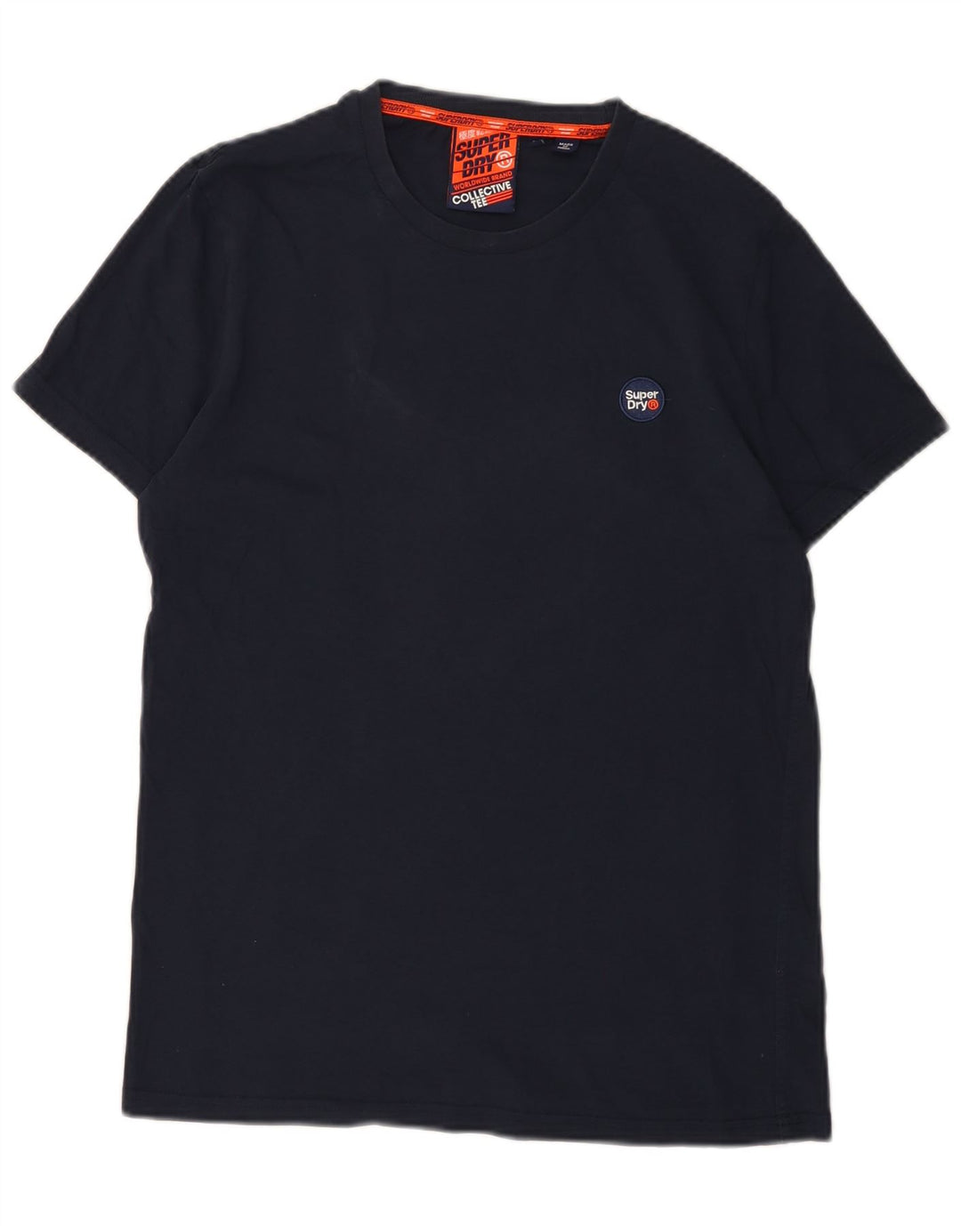Tricou Superdry pentru bărbați Top mare din bumbac bleumarin