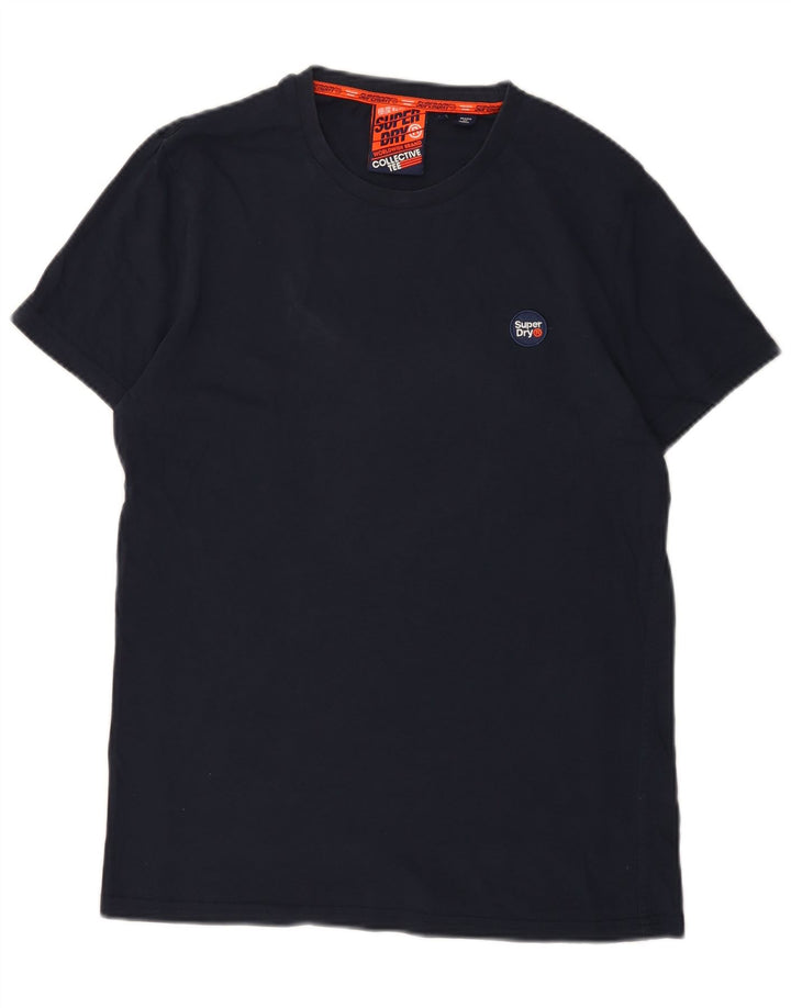 Tricou Superdry pentru bărbați Top mare din bumbac bleumarin