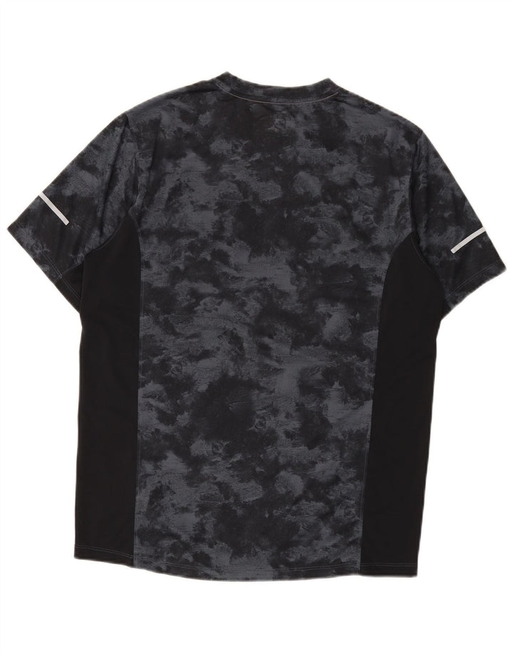 Tricou pentru bărbați New Balance Top Mediu Negru Tie Dye Poliester