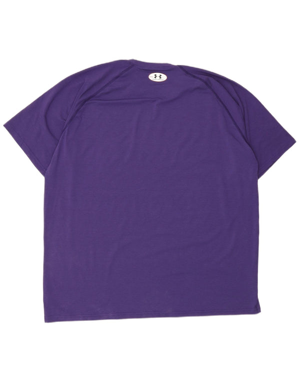 Tricou grafic Under Armour pentru bărbați Tigers Top 2XL Poliester violet