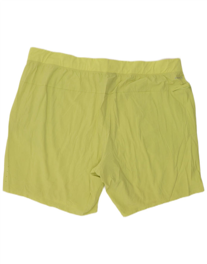 Pantaloni scurți sport pentru bărbați Russell Athletic 3XL, poliester galben