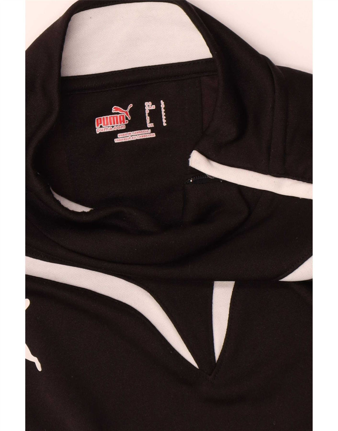 Trening pentru bărbați Puma Pullover Top Jachetă mare, negru, poliester color bloc