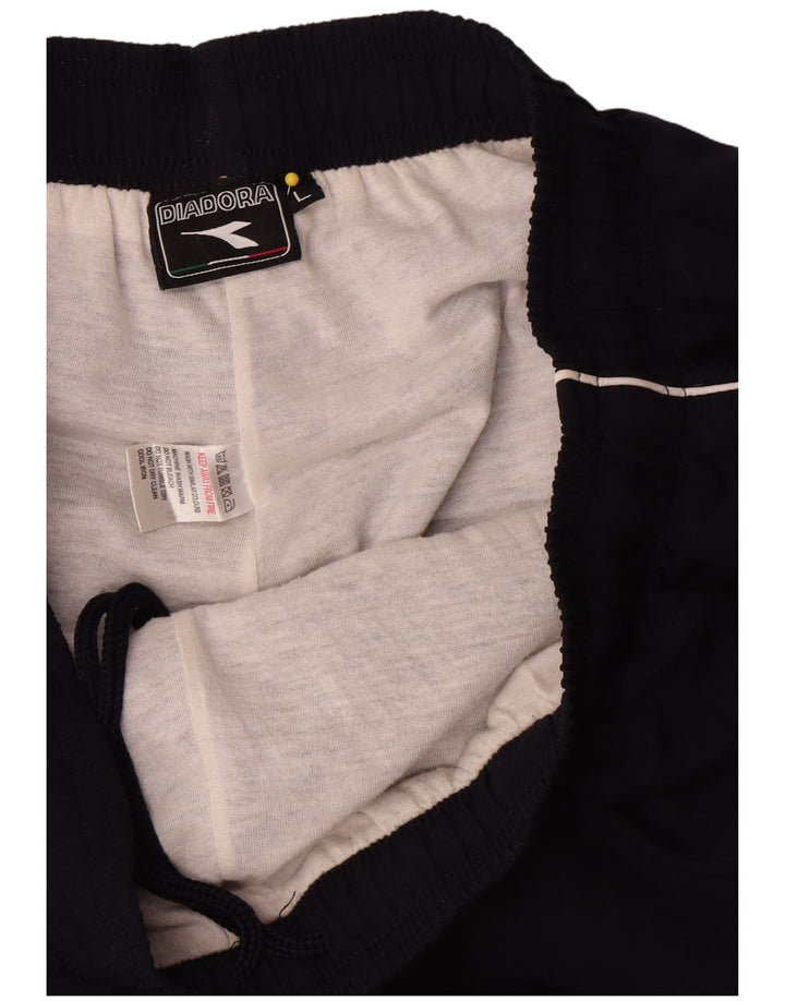 Pantaloni de trening Diadora pentru bărbați, mari, bleumarin, poliester