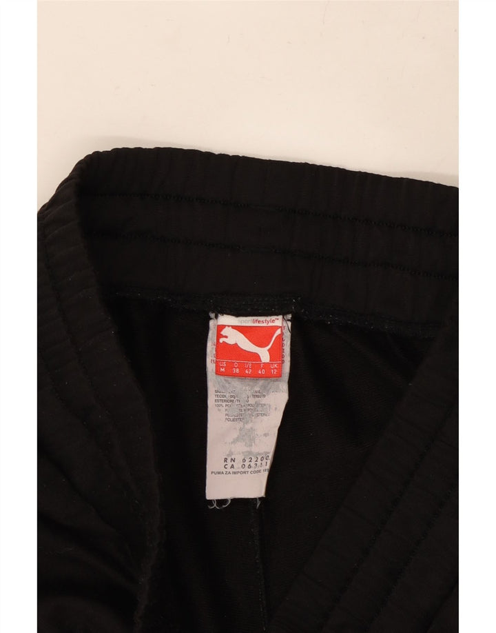 Pantaloni de trening PUMA pentru femei Joggeri UK 12 Poliester mediu negru