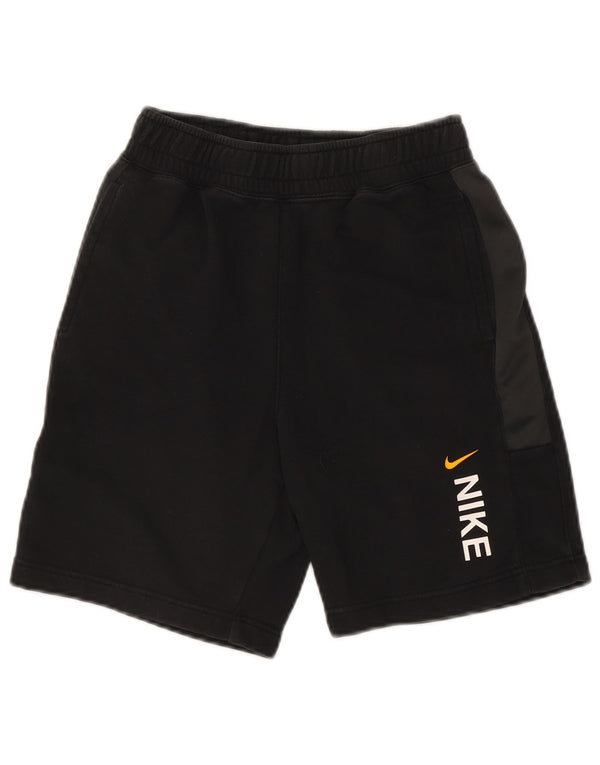Pantaloni scurți sport Nike pentru băieți, 12-13 ani, mari, negru, bumbac