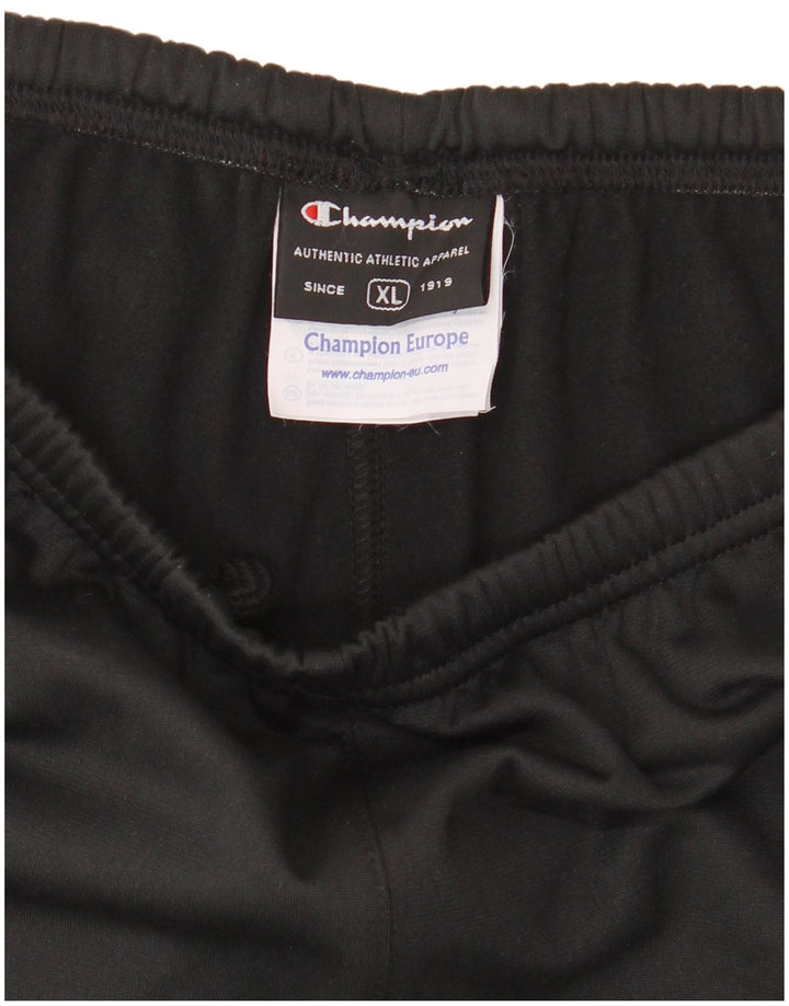 Pantaloni de trening Champion pentru femei UK 18 XL Poliester negru