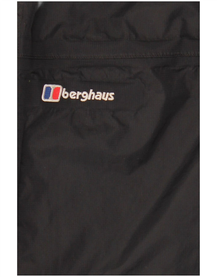 Pantaloni de trening BERGHAUS pentru femei UK 12 Medium Black Nylon