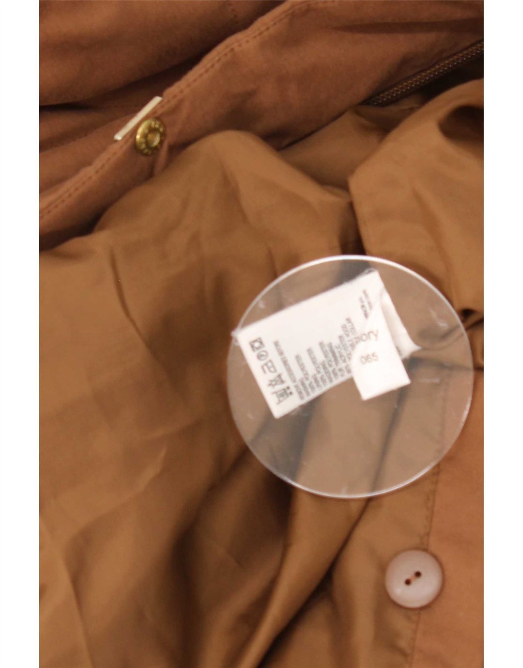 Marks & Spencer jachetă parka supradimensionată cu glugă pentru femei UK 18 XL maro