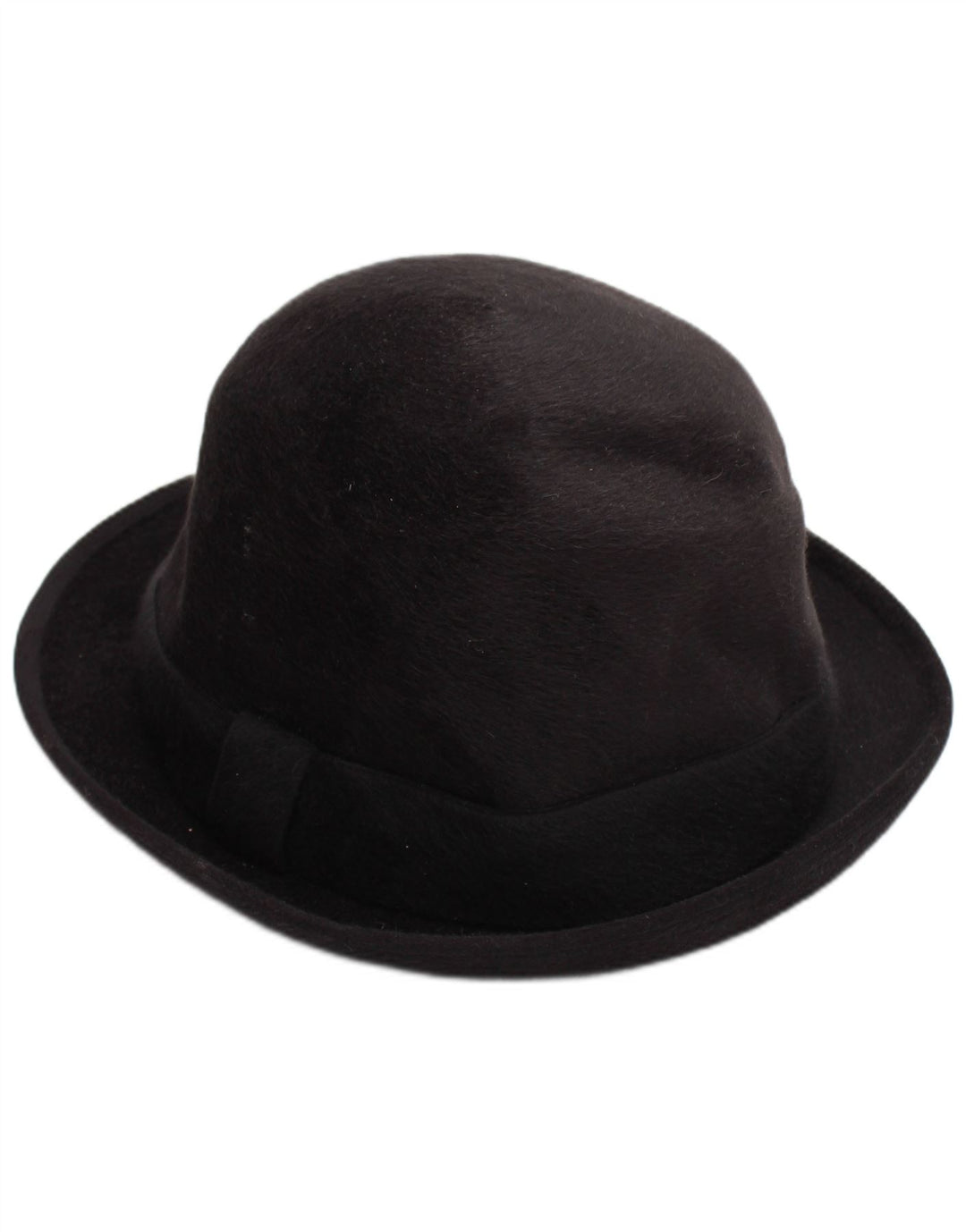 Pălărie melon pentru bărbați Borsalino Medium Black Classic