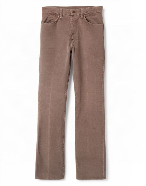 Pantaloni Levi's Flare pentru bărbați din velur L34 L35 gri