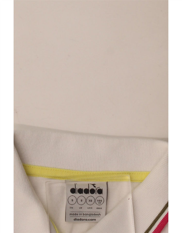 Tricou polo pentru femei Diadora UK 10 Small White