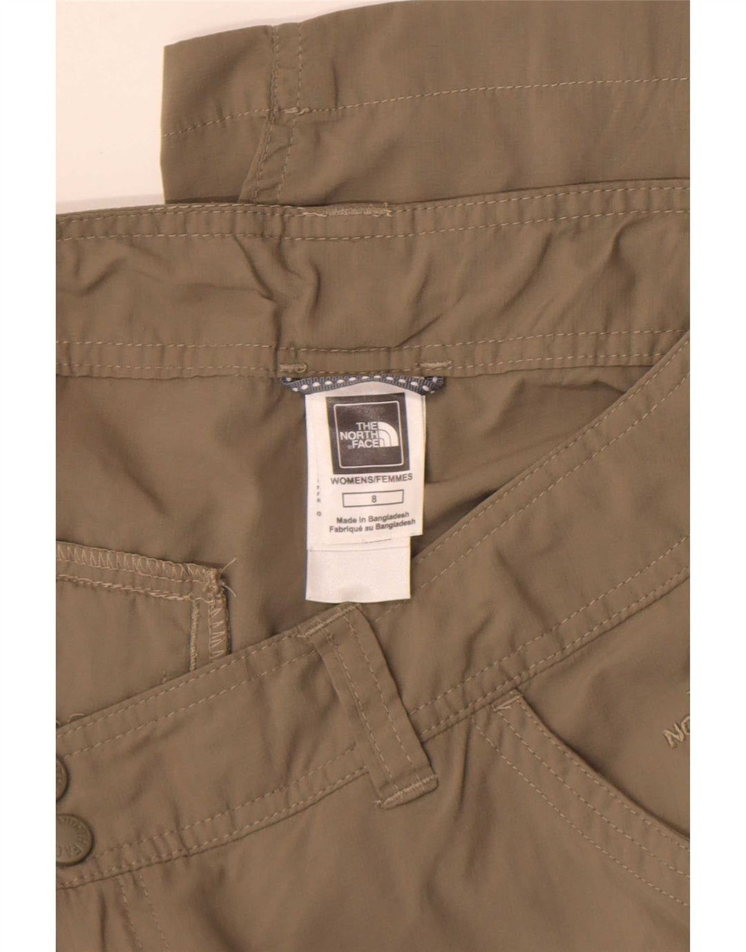 Pantaloni scurti cargo pentru femei The North Face US 8 Medium W30 Nylon gri