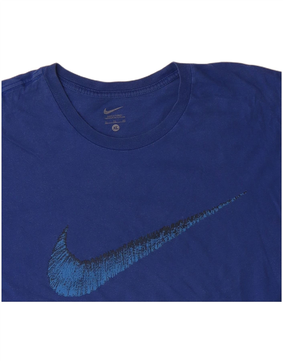 Tricou grafic pentru bărbați NIKE Top XL Bumbac albastru