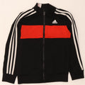 Jachetă de trening pentru băieți Adidas 7-8 ani, negru, poliester
