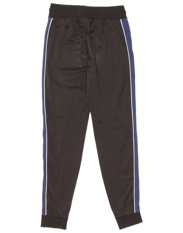 Fila Mens Tracksuit Trousers Joggers XS Black Colourblock Polyester