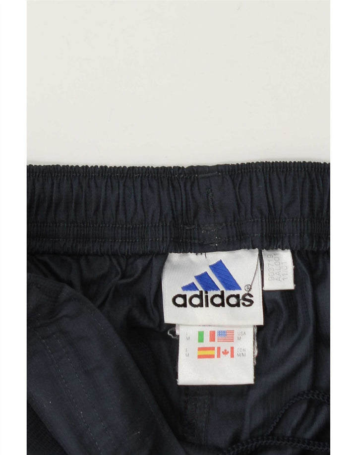Pantaloni de trening Adidas pentru bărbați, poliester mediu albastru bleumarin