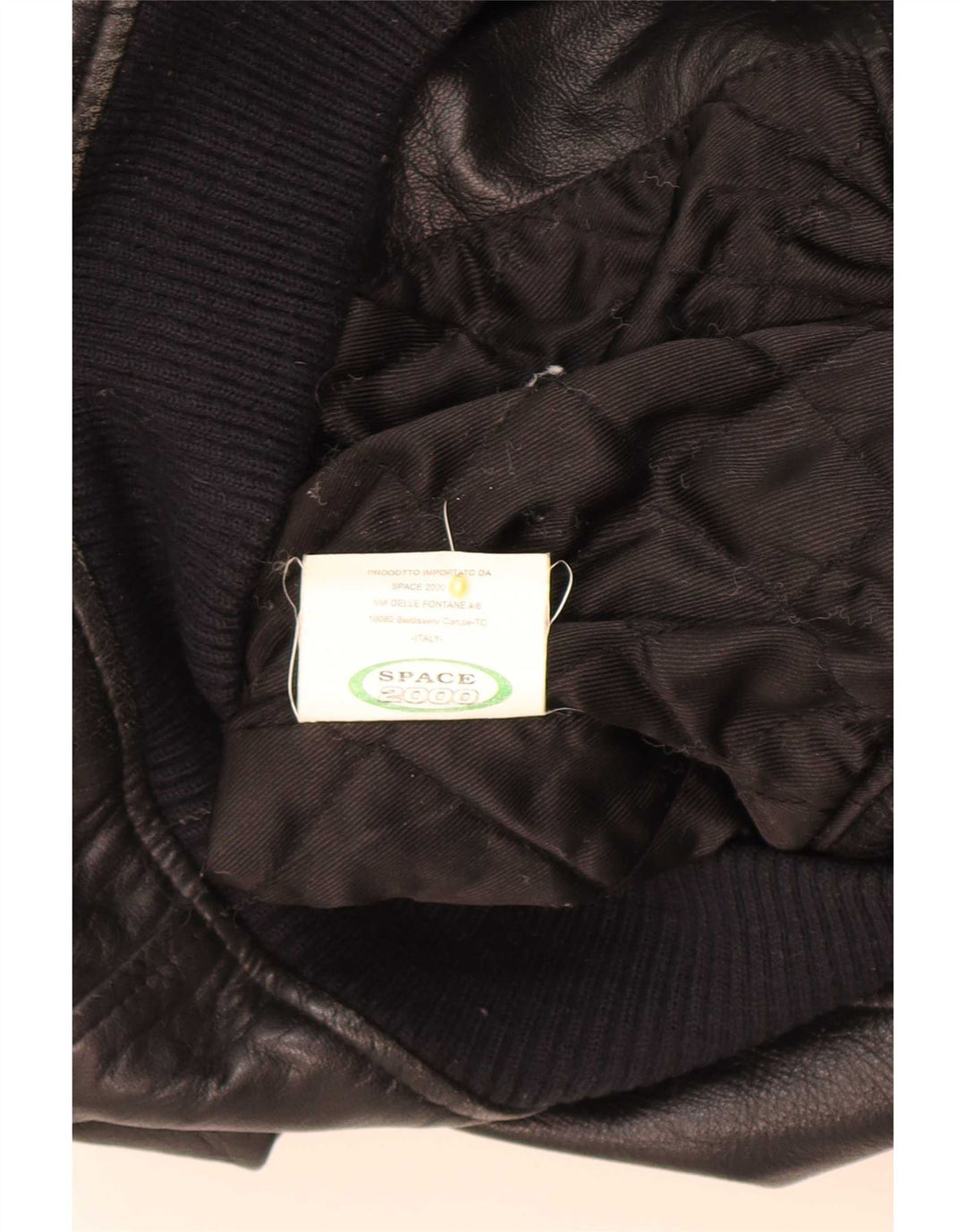 Jachetă de piele vintage pentru bărbați UK 38 Medium Black