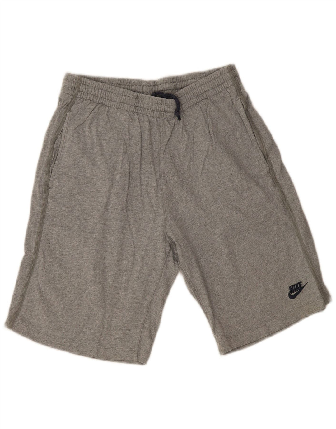 Pantaloni scurți sport Nike pentru bărbați, bumbac, gri mediu