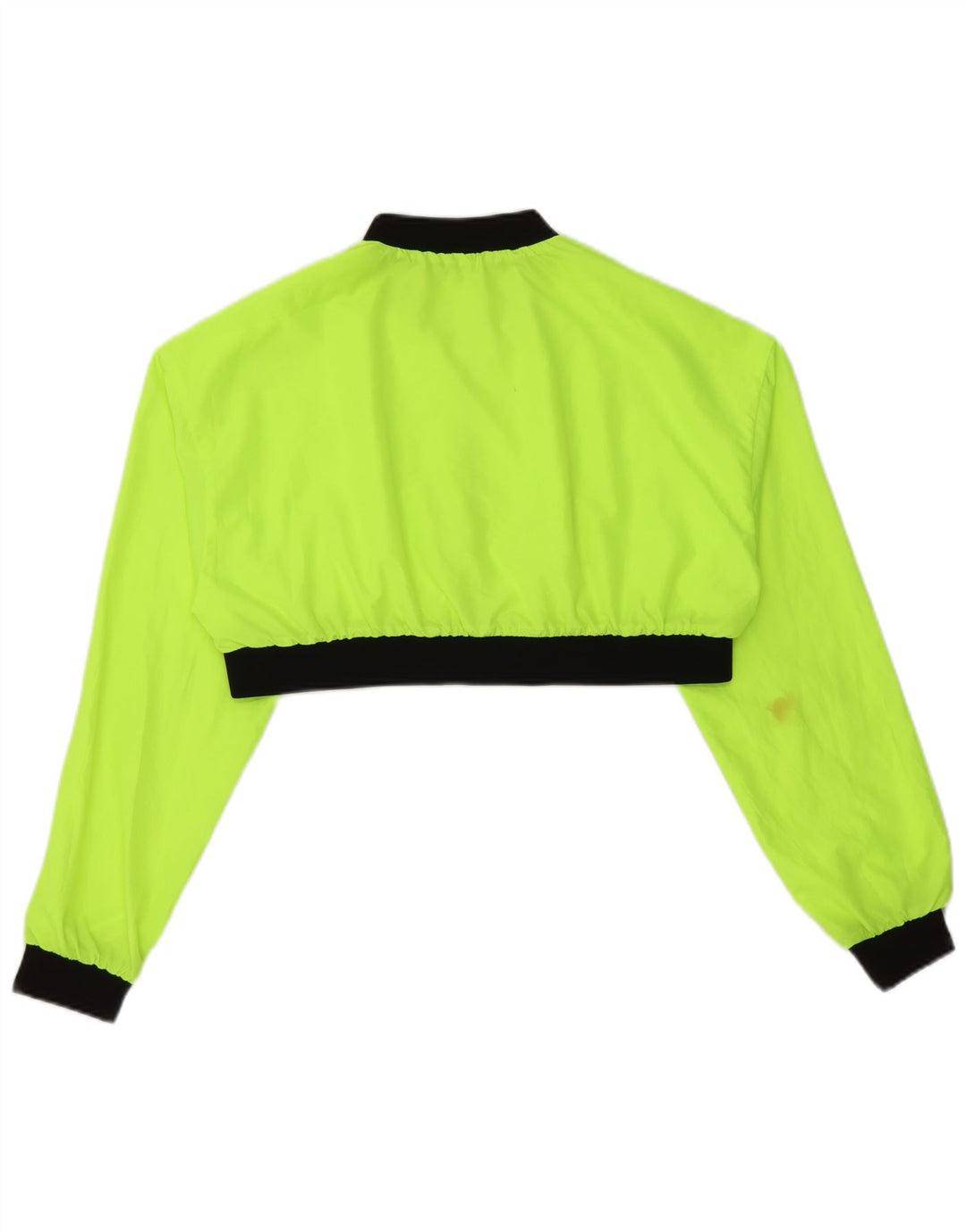 Jachetă de top pentru trening pentru femei Zara UK 14 Medium Yellow Colorblock