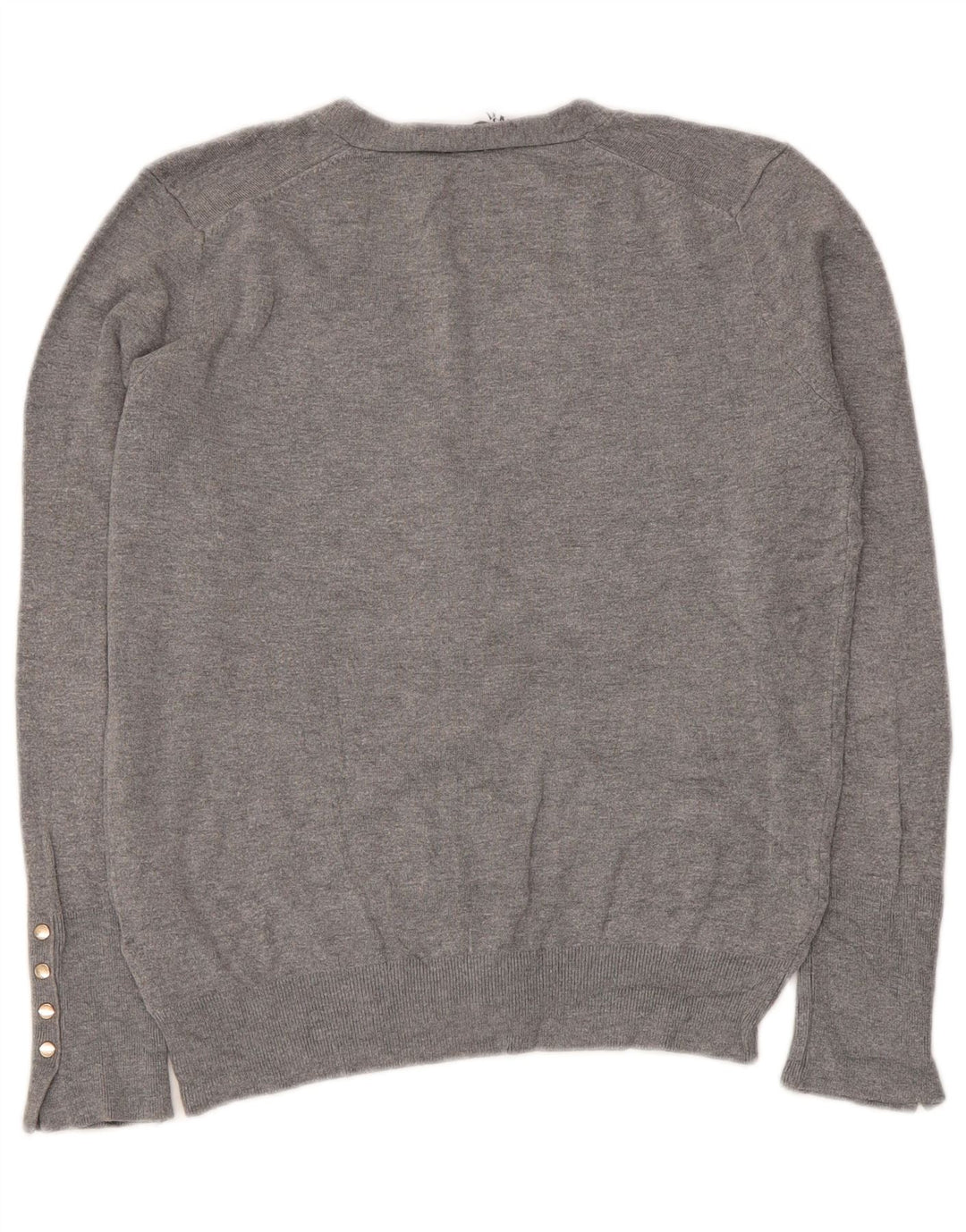 Pulover cardigan pentru femei Zara UK 14 mare, gri, viscoză