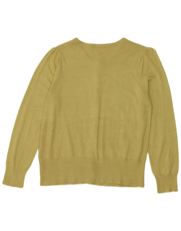Pulover cardigan pentru femei Marks & Spencer UK 14 verde mediu