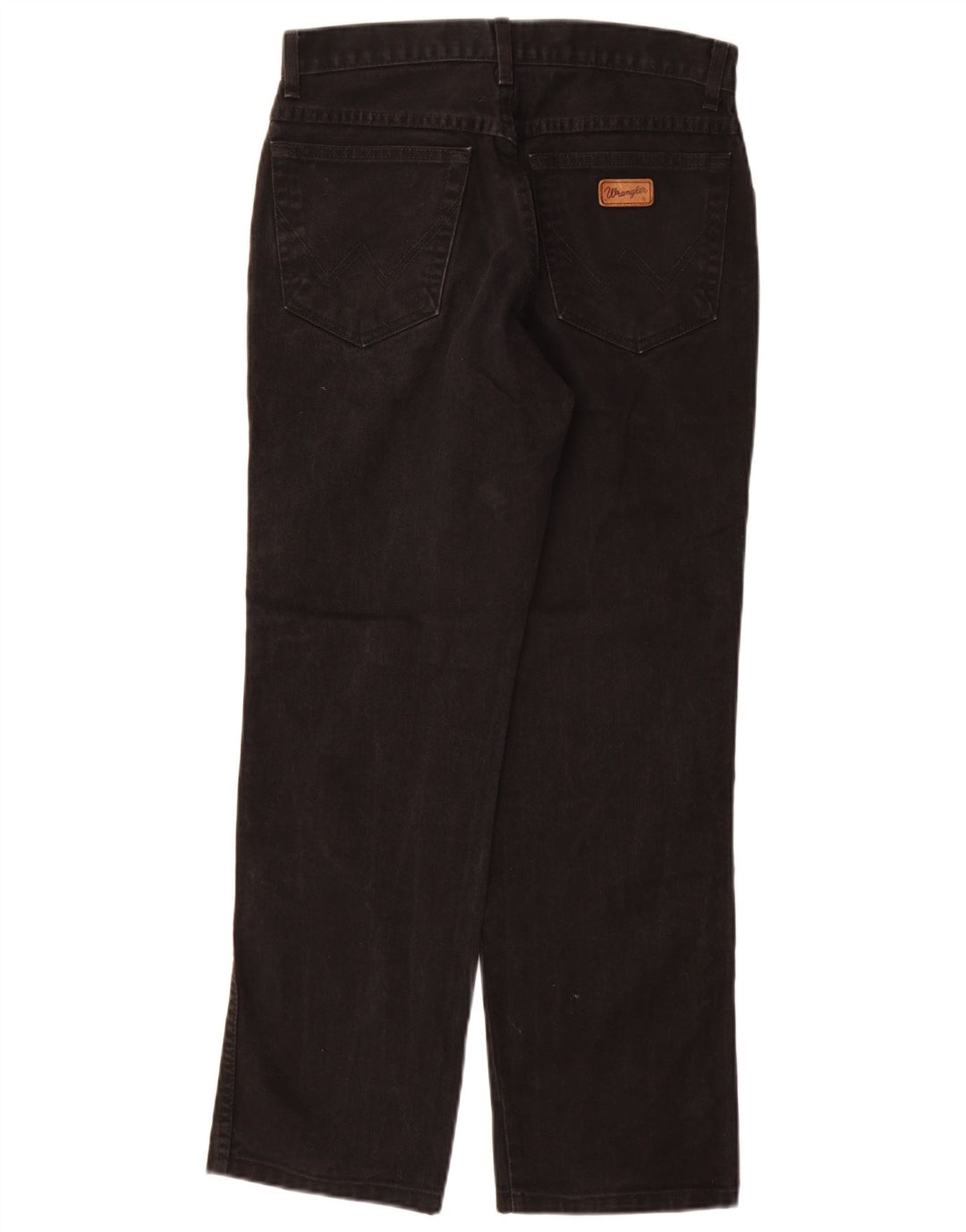 Blugi drepte pentru bărbați Wrangler Texas W32 L30 bumbac negru