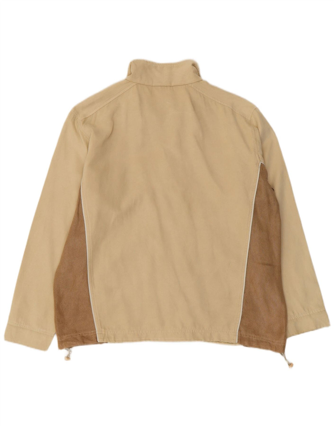 Jachetă de trening din velur Diadora pentru femei UK 14, mare, bej, color block