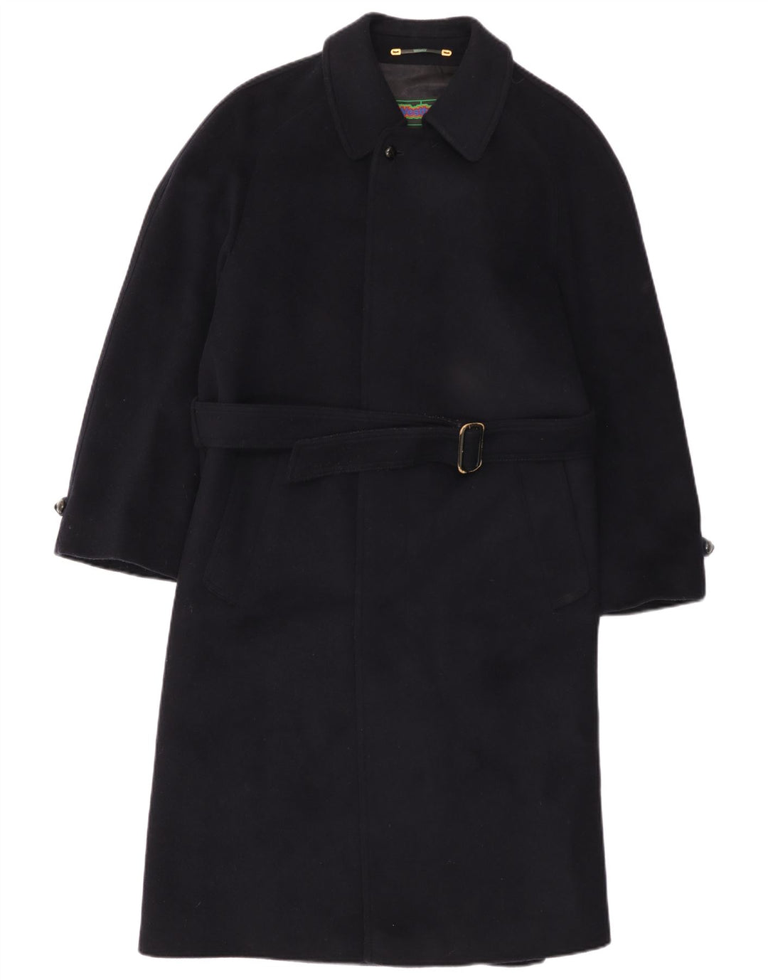 Pardesiu pentru bărbați WESTBURY UK 36 mic din lână bleumarin