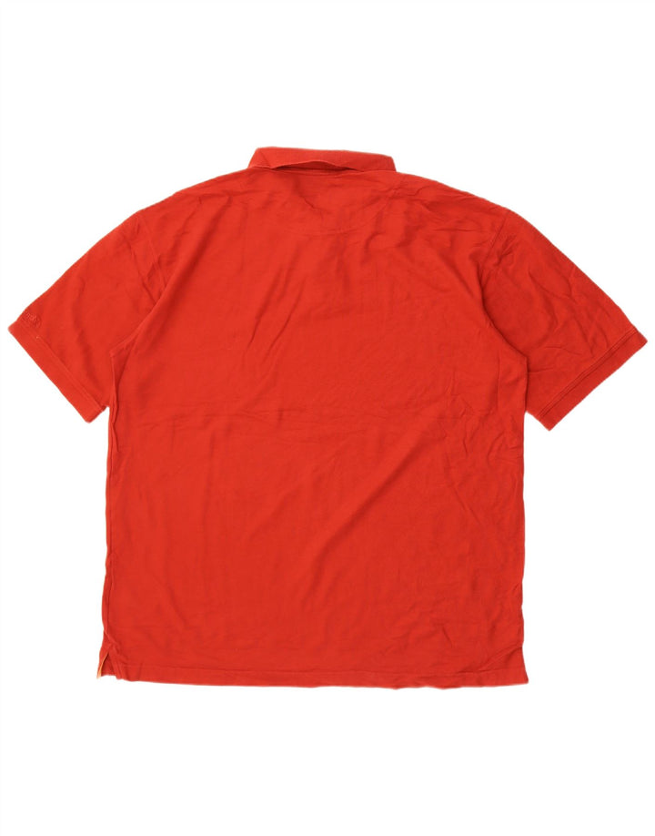 Tricou polo Columbia pentru bărbați, mare, roșu, bumbac