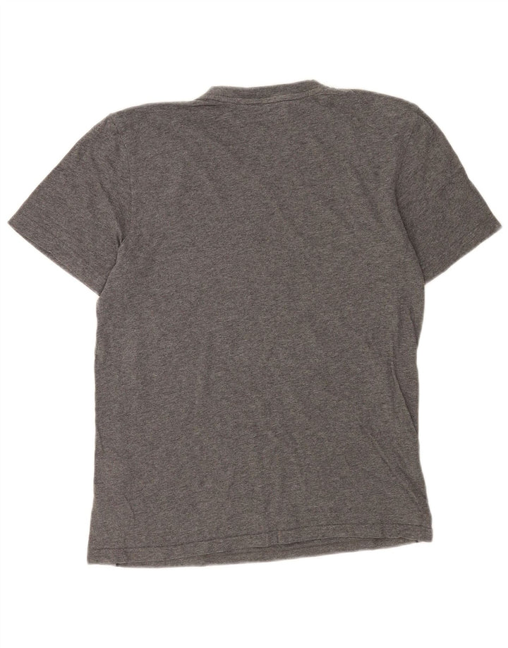 Tricou pentru bărbați Adidas Top mic, gri bumbac