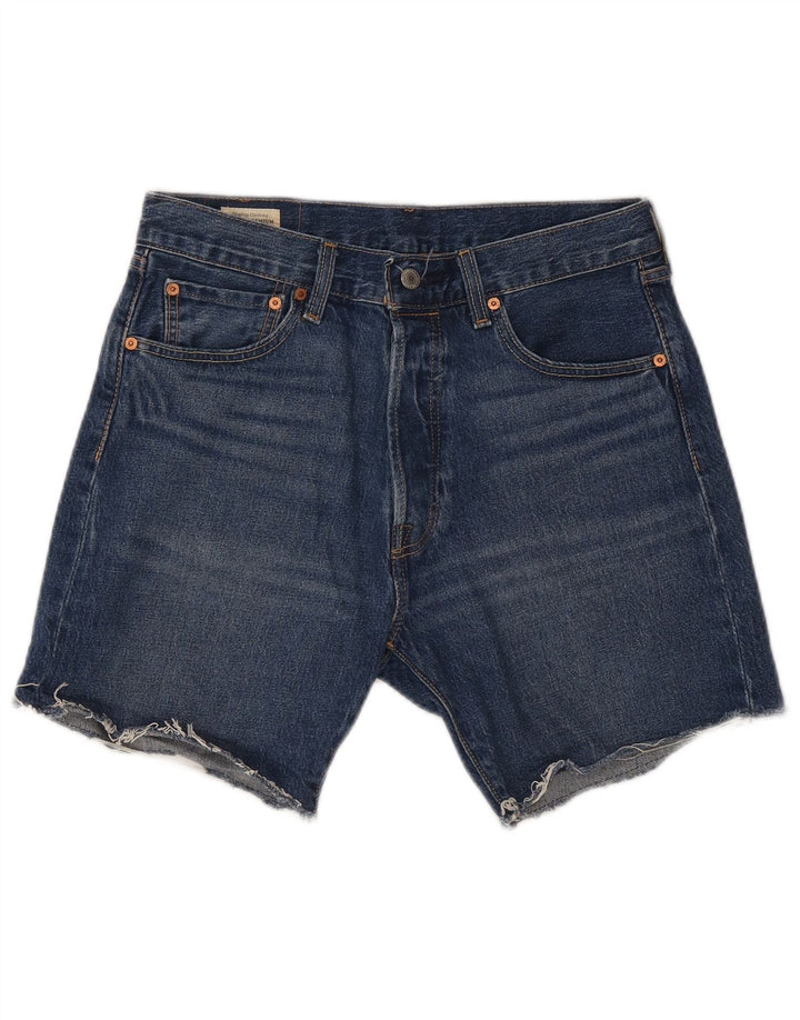 Pantaloni scurți Levi's 501 Denim W32 Medium Blue Bumbac