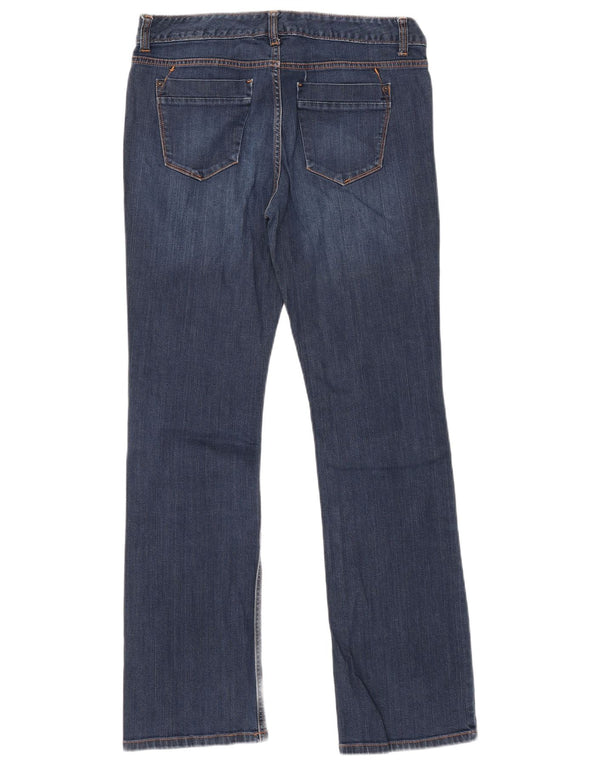 MOSSIMO Blugi Curvy Bootcut pentru Damă US 12 Large W32 L32 Blue Bumbac