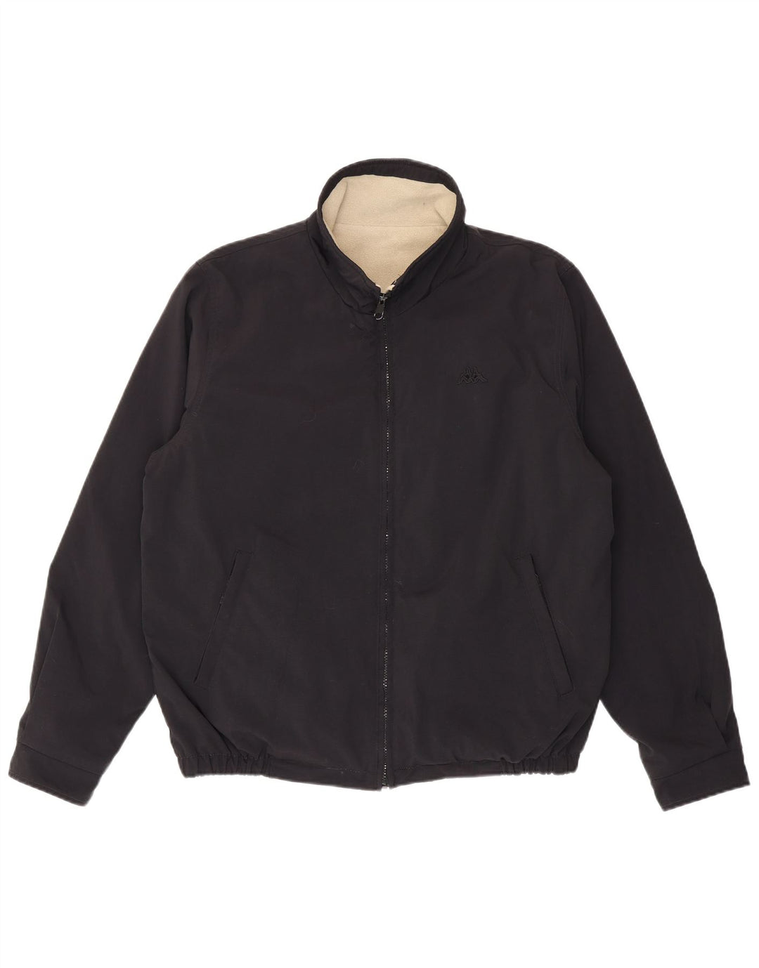 Bomber pentru bărbați Kappa UK 40, mare, negru, nailon