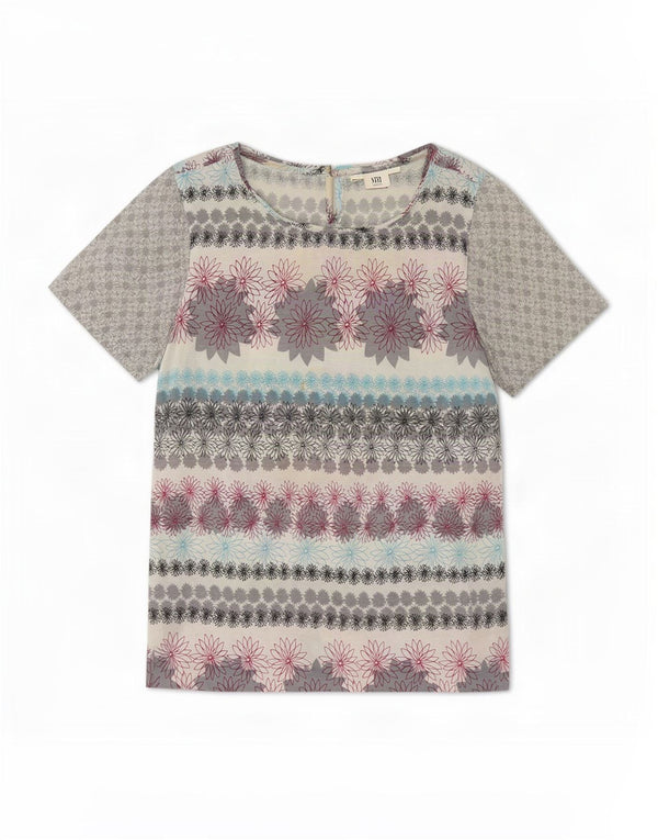White Stuff Bluză Femei Top UK 8 Mic Multicolor Floral