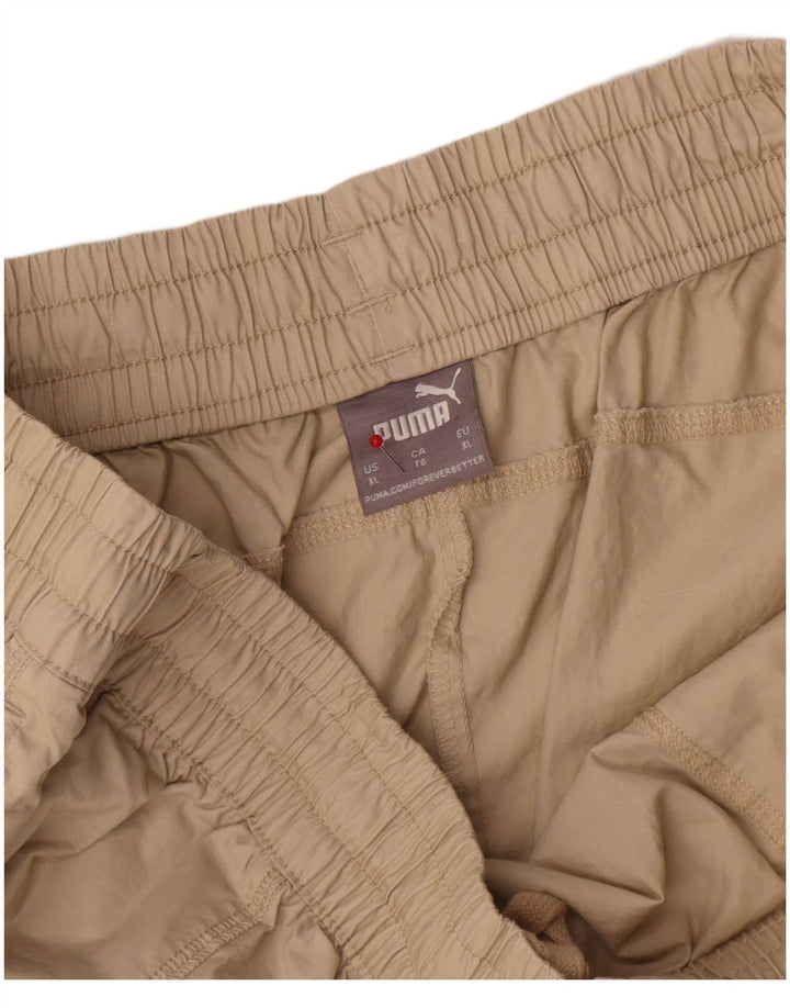 Pantaloni scurți sport pentru bărbați Puma XL bej