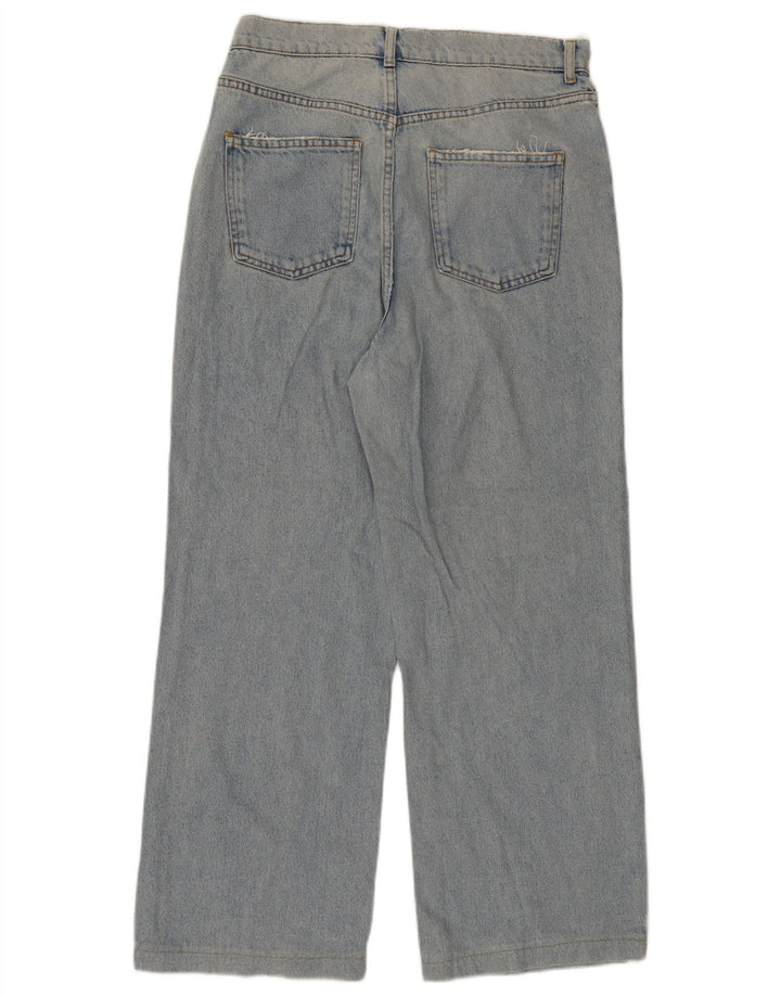 Blugi largi dama Zara EU 38 Mici L28 L26 Albastru