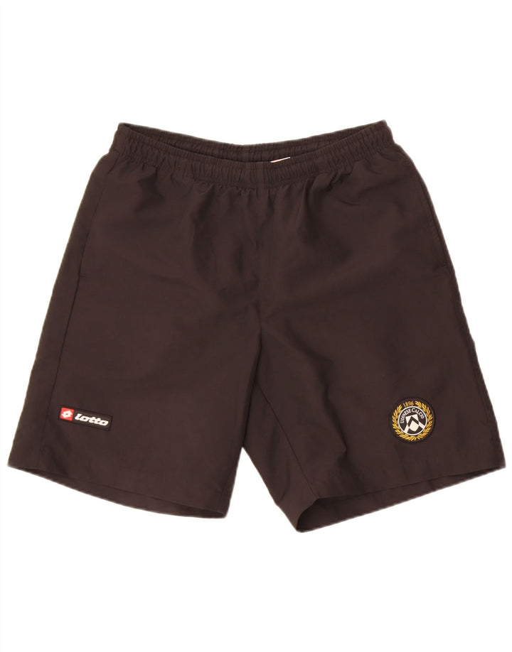 Pantaloni scurti sport pentru bărbați Lotto UK 36/38 Poliester negru mic