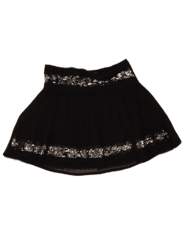 Fusta Sisley pentru fete 10-11 ani W28 XL poliester negru