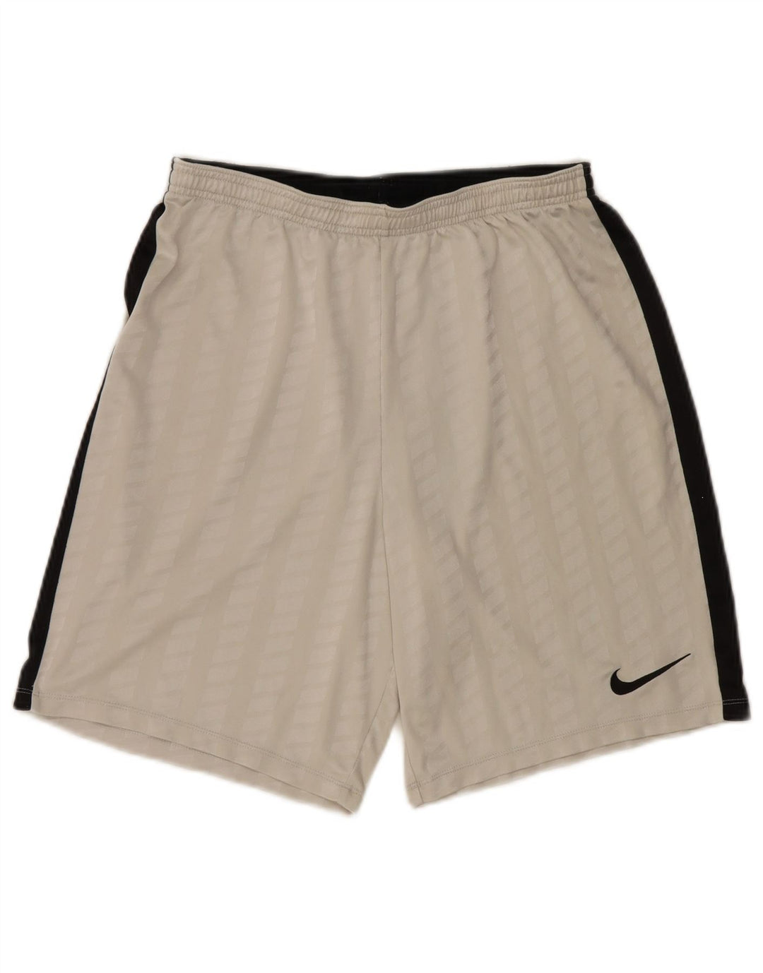 Pantaloni scurți sport Nike Dri Fit pentru bărbați, mari, alb, din poliester