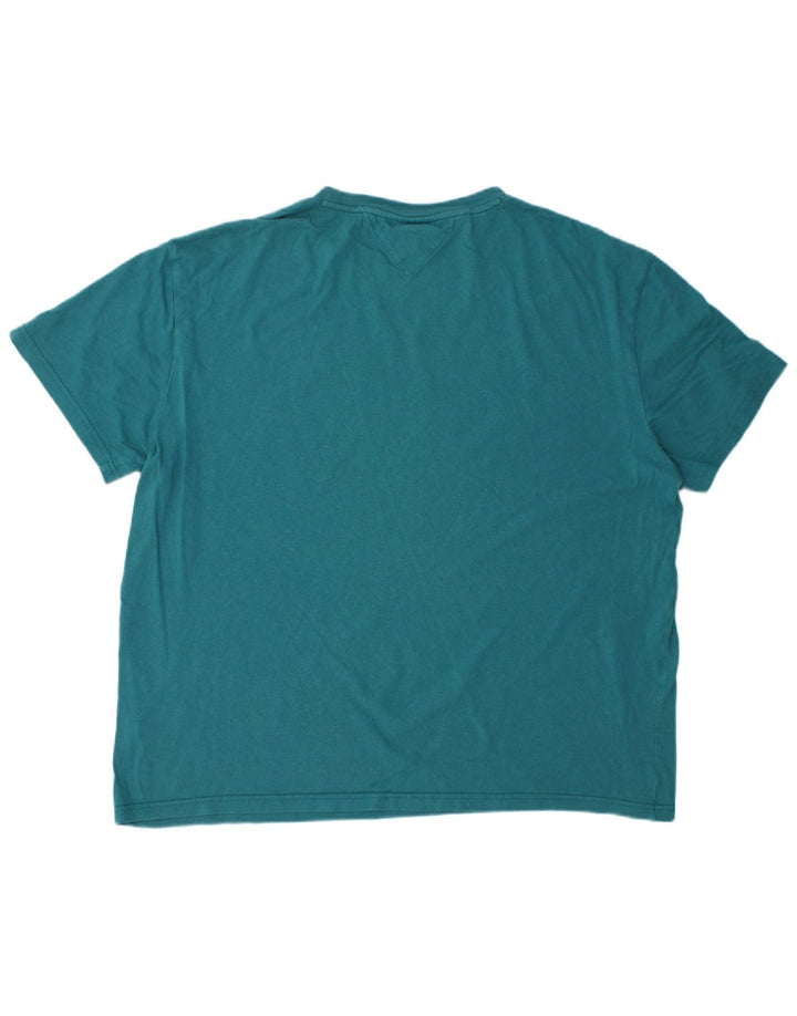 Tricou grafic pentru bărbați Tommy Hilfiger Top XL Albastru