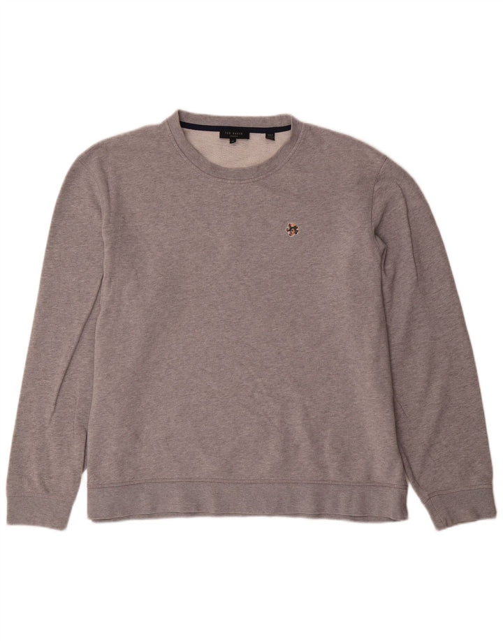 Pulover pentru bărbați TED BAKER Mărimea 6 2XL Gri