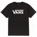 Tricou grafic Vans pentru bărbați Top mediu din bumbac negru