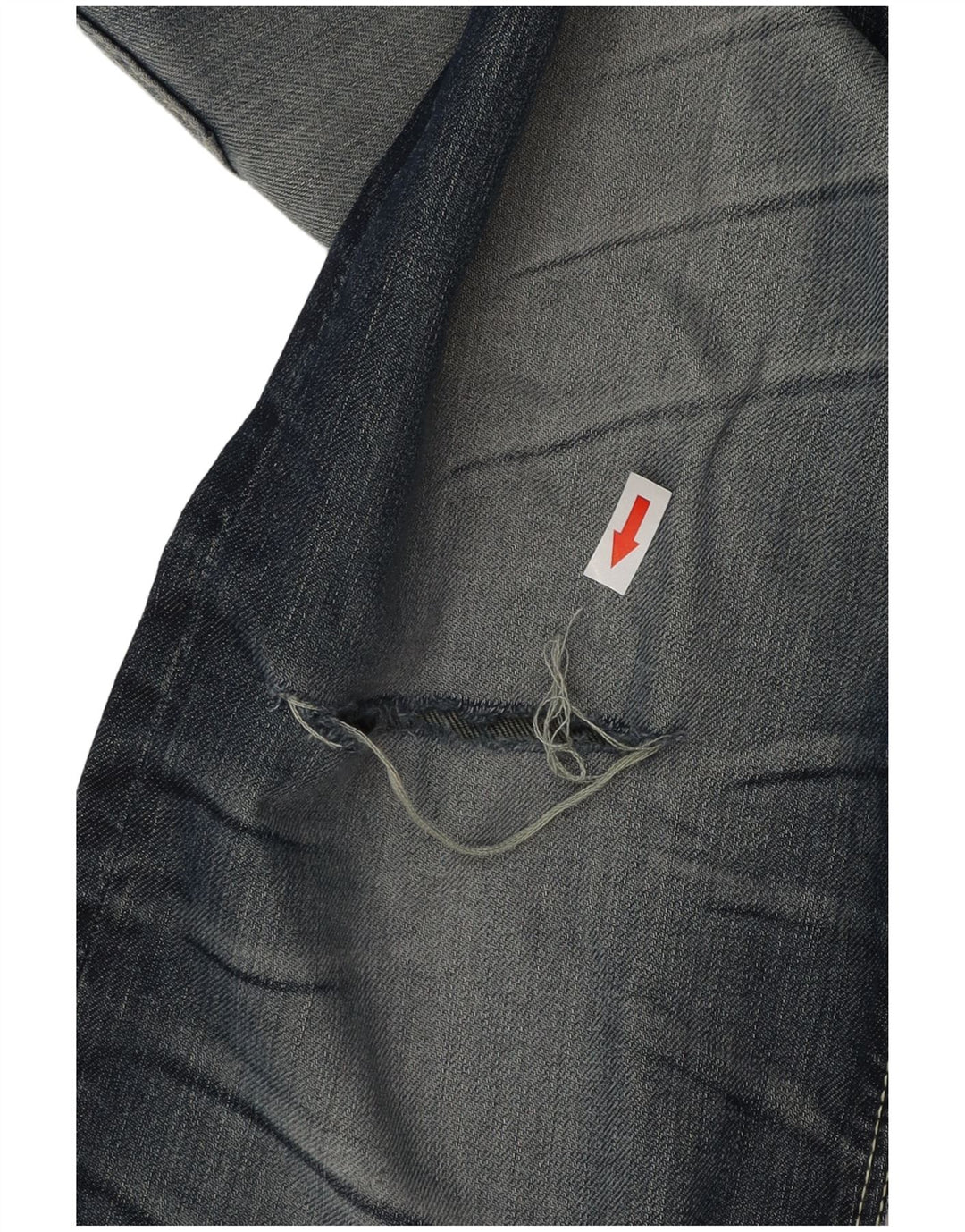 Blugi drepti pentru bărbați Superdry Officer W34 L32 Bumbac albastru