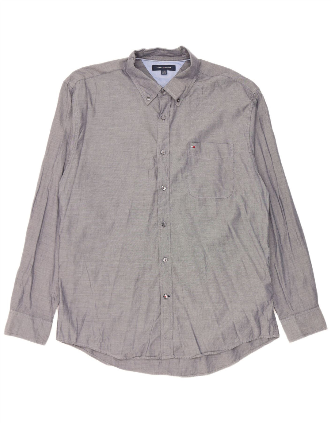 Cămașă pentru bărbați Tommy Hilfiger XL, bumbac bleumarin